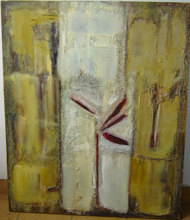 Rina Rinella Green Abstract Art 2