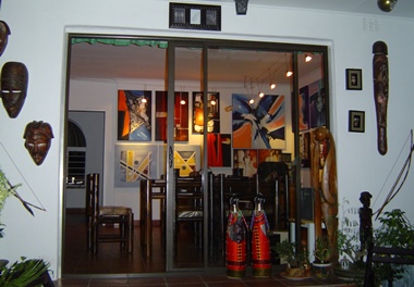 A Portion of Abstract Artist Rina Rinella's Gallery 19