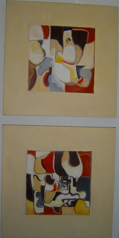 A Portion of Abstract Artist Rina Rinella's Gallery 5