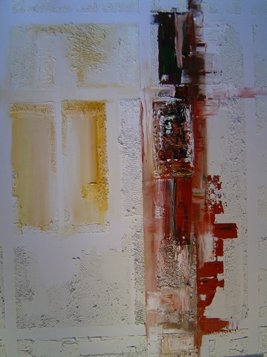 Rina Rinella Red Abstract Art 27