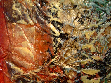 Rina Rinella Red Abstract Art 28
